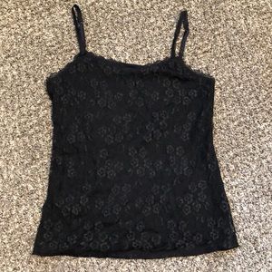Black Lace ELLE Camisole Tank Top